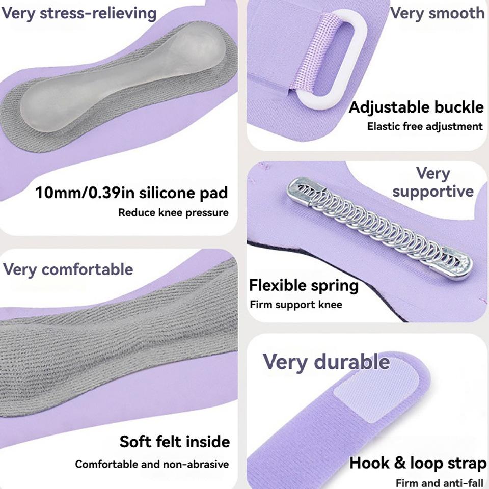 1Pcs Patella Strap Knee Joint Meniscus Sleeve Anti-Sprain Patella Protection Strap Shock-Absorbing Compression Brace Basketball