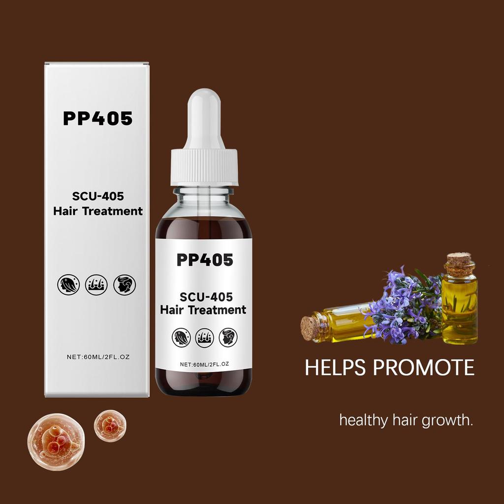 PP405 Hair Growth Oil Ginger Rosemary Oil Strengthening Hair Thickener Smooth Soft Anti Hair Loss Treatment Hair Regrowth Oil