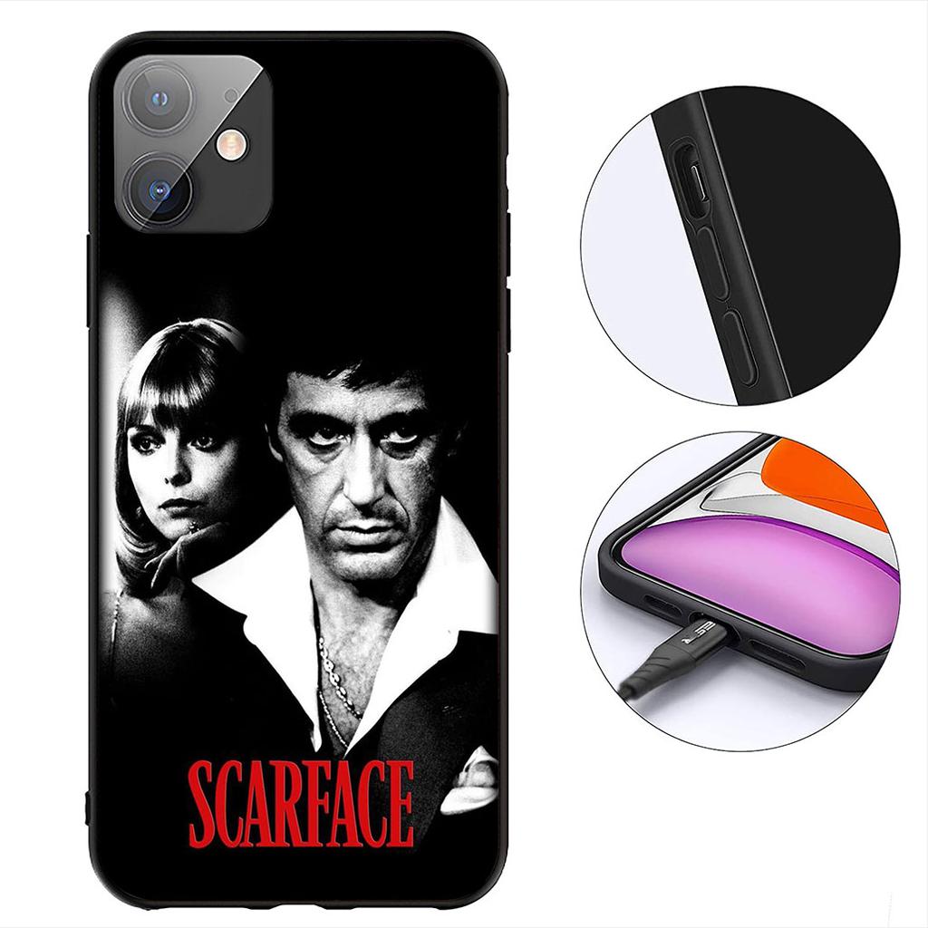 S-Scarfaces Al Pacinos Tonys Montanas Cover for Xiaomi Poco C85 C65 C75 X7 X6 M6 M8 F7 F8 Ultra F6 Pro Casing Coque Case
