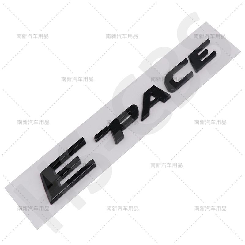 1 Pezzo 3D ABS E-pace F-Pace Lettere Logo Auto F-type F E Type Pace Bagagliaio Posteriore Emblema Badge Adesivi Portellone Accessori Styling Auto