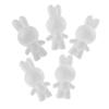 Styrofoam Foam Craft Rabbit Shaped High Density Modeling Foam DIY Craft Ornament for Handmade Decoration