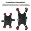 Bike Phone Stand Rotatable Navigation Locking Motorcycle Cycling Bracket Rearview Mirror
