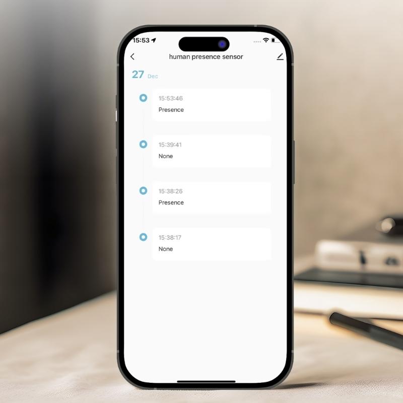 Intelligents Human Presences Sensors Battery Power Portable Accessory for Enhances Home and Office Supplies Security