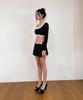 Binaj Lace Line Skirt Cover-Up (Black)