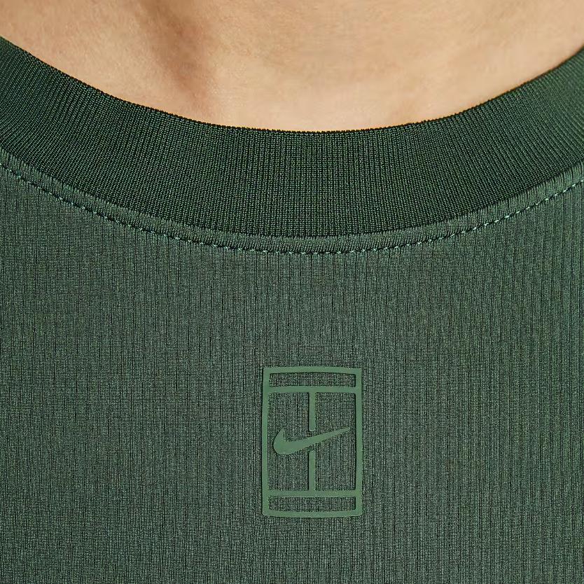 Nike Court Advantage Solid Short Sleeve Tennis Top Women Tops HQ2995-323
