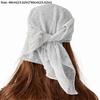 60cm*60cm Hairband Wrinkle Head Wraps Stylish Chemo Beanie Headwraps  All Season