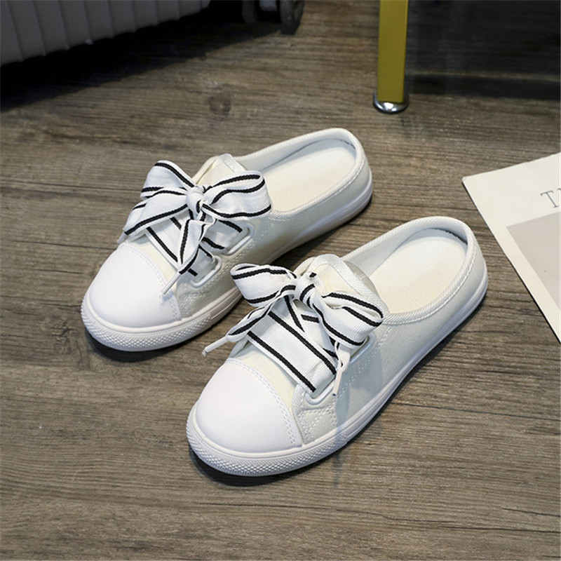 2024New Ladies Vulcanized Shoes Casual Wedge Heel Thick Sole Elastic Band Spring Autumn Height Increasing Shoes Women's Slippers