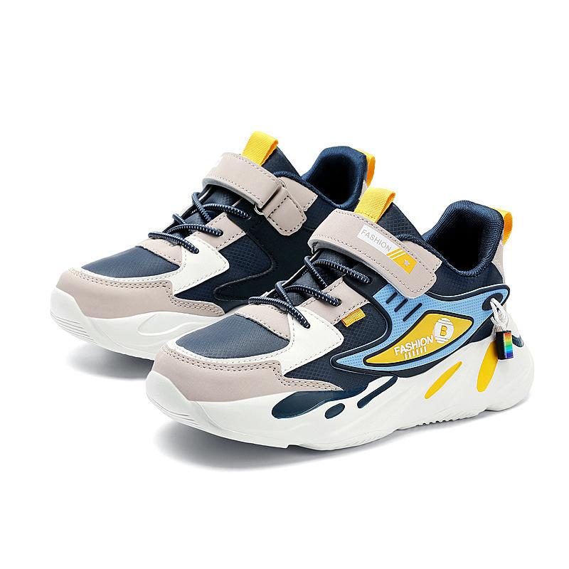 Boys and children's sports shoes autumn new children's shoes men's middle-aged and older children's casual sports shoes fashion trendy shoes foreign 