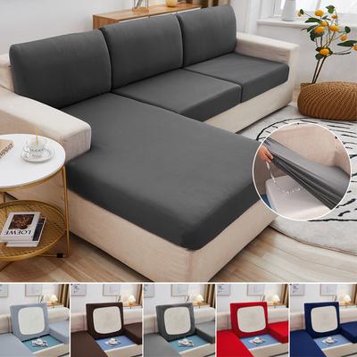 Elastic Sofa Seat Cushion Cover For Furniture Protector Sofa Covers Pets Kids Washable Sofa Cushion Case Removable Livingroom