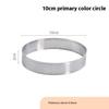 5/6/7/8/9/10 Cm Perforated Tart Rings With Hole Stainless Steel Tart Bottom Tower Fruit Pie Quiches Cake Ring Mousse Baking Mold