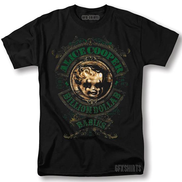 Alice Cooper Shirt Billion Dollar Babies Rock Concert Tour Vntg Graphic T-Shirt Unisex T-Shirt L