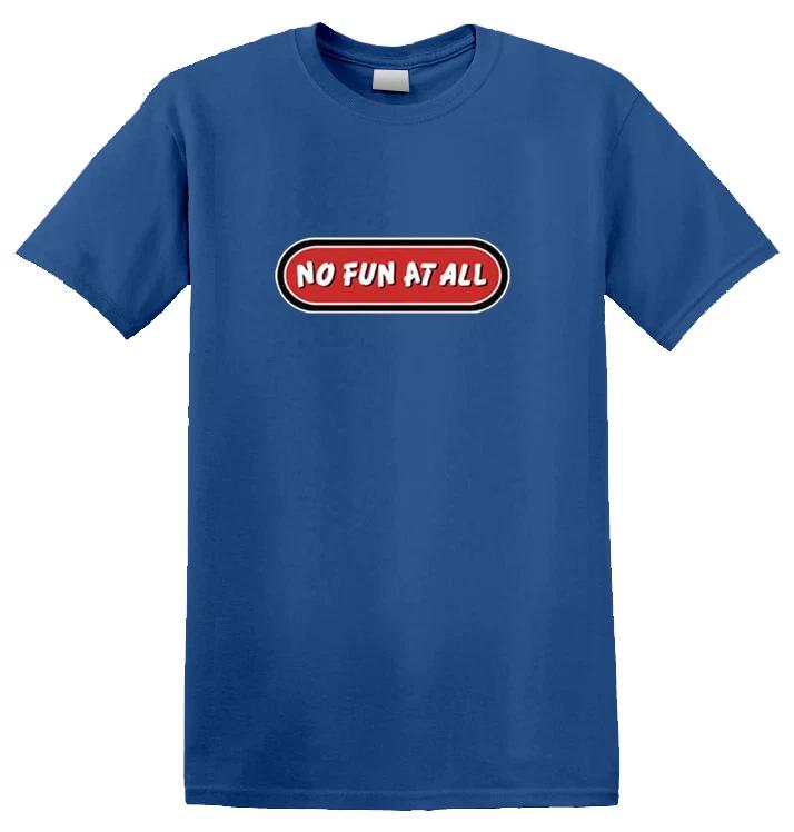 NO FUN AT ALL - Classic Logo T-Shirt (Blue) S