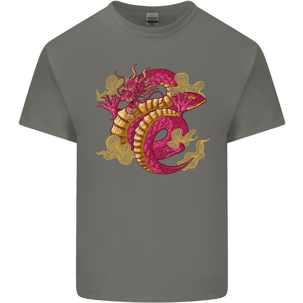 A Chinese Dragon Unisexs Light Cotton Tshirt