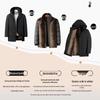 TUCANO Men's Winter Detachable Liner Warm Padded Jacket for Middle-Aged & Elderly