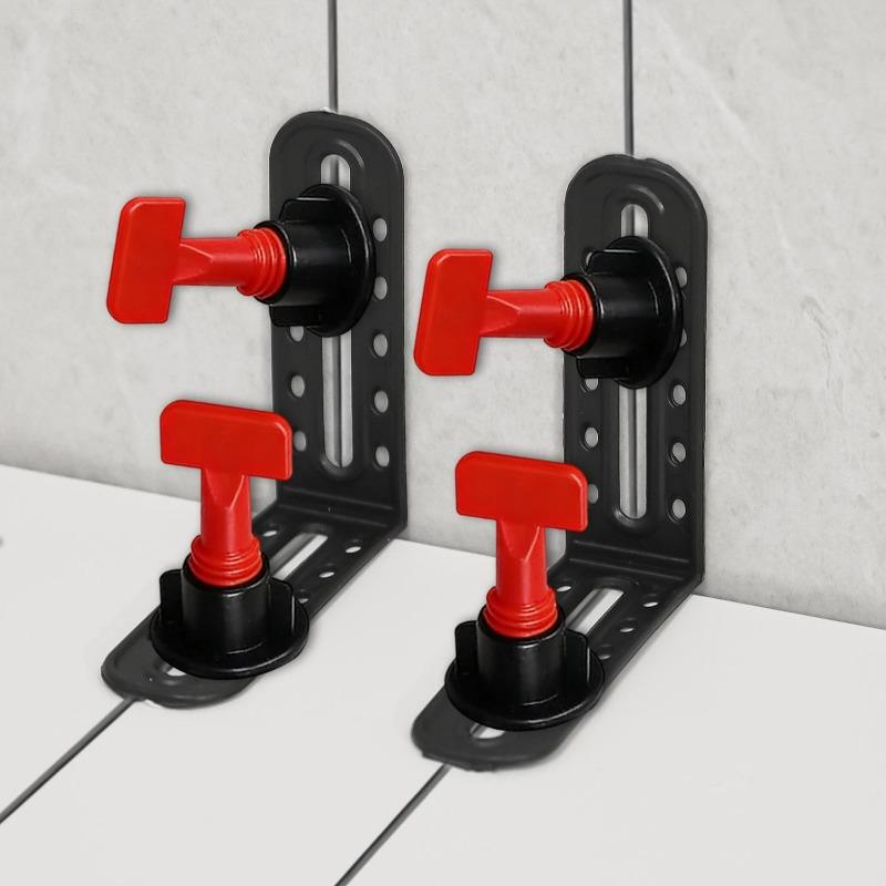 25/50Pcs Tile Leveling Device Floor Tile Leveling System Clips Auxiliary Installation Wall Laying Manual Tools Locator Spacers