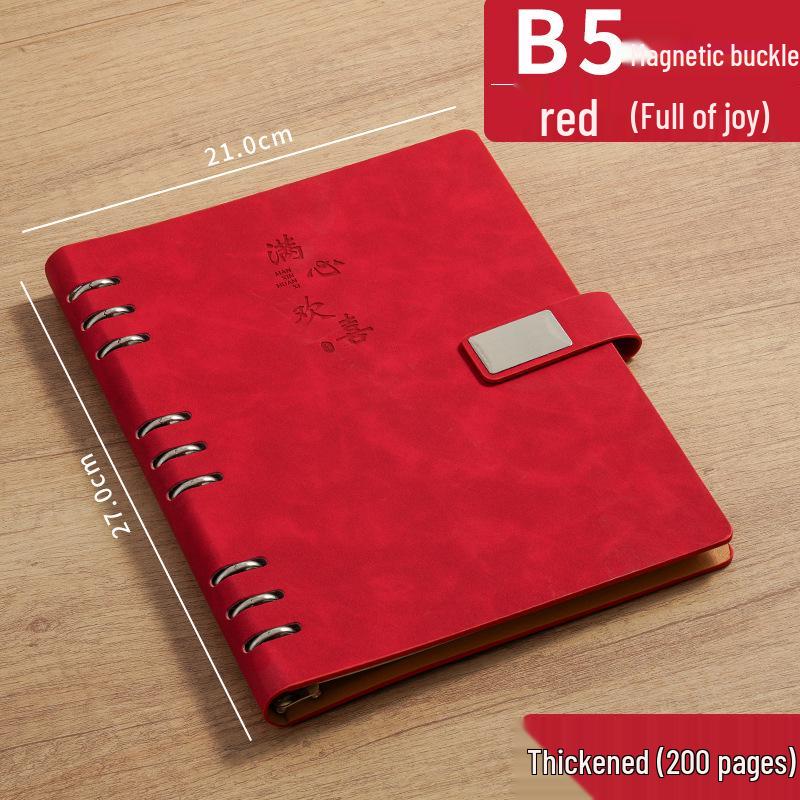 Hochwertiger A5/B5 Notizblock für Business, Meetings & Tägliches Tagebuch