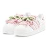 adidas Originals Superstar 2 Skateboard Shoes Women's Low Top White/Pink JH9976(Team1655-S-BOX)