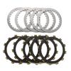 Clutch Friction Steel Plates Kit 21441‑12010 21451‑23000 For Suzuki AX100 A100 AX115 TS100 TC100 RV90 TS90 TM75 AC100 AS100