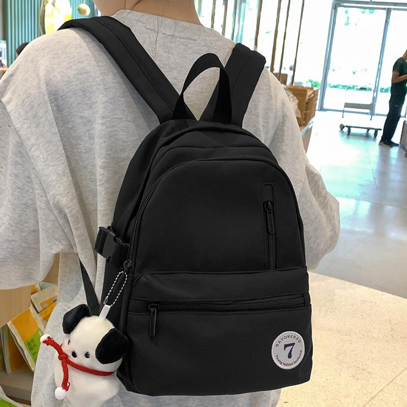 Small schoolbag children primary school students small backpack college students burgundy girls new cute backpack