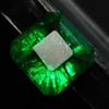 Natural Green Emerald Loose Gemstone Square Cut 9 Ct Colombian for Jewelry Making and Crafts