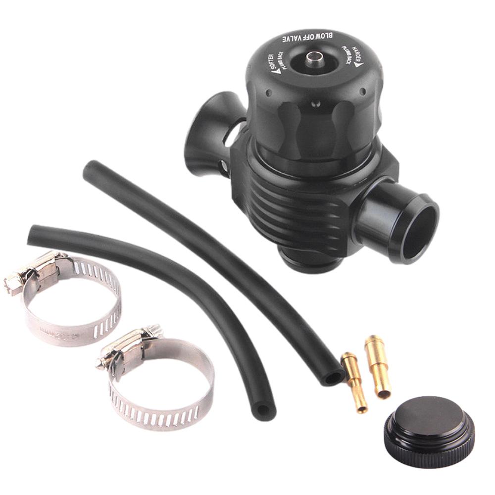 Universeller 25mm Doppelanschluss Aluminium Splitter Dump Blow off Turbo BOV Ventil für VAG 1.8T Motor Leistungsmodifikation