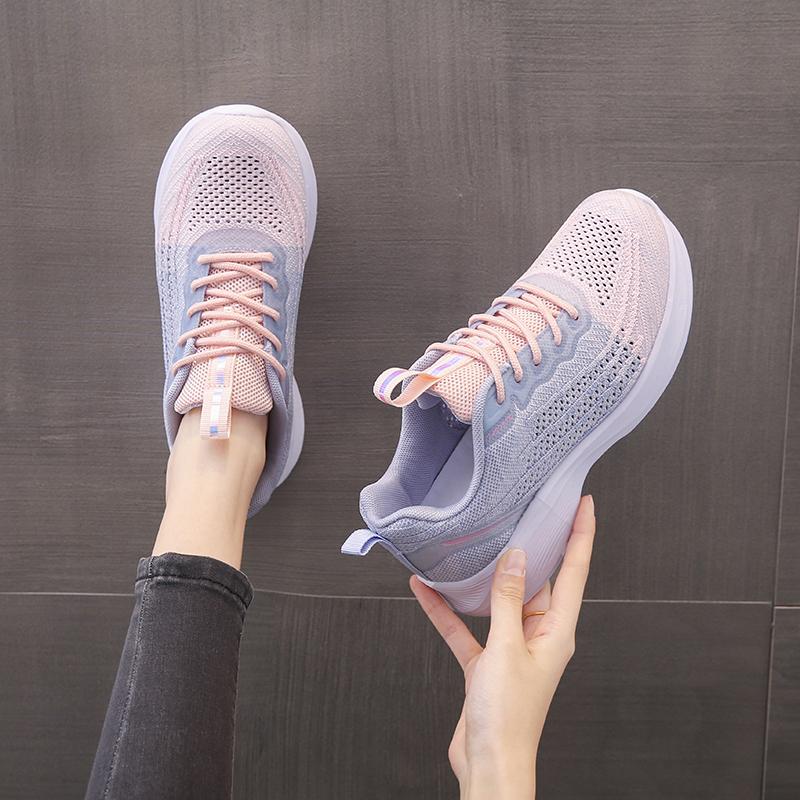 New Fashion Women's Running Hollow Out Shoes Breathable, Leisure, Outdoor, Lightweight, Walking and Sports Shoes High Quality