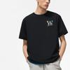 Li Ning Wade Series Letter Print Ice Feel Moisture Wicking Short Sleeve Drop Shoulder T-Shirt Unisex T-Shirt AHSTA25-1