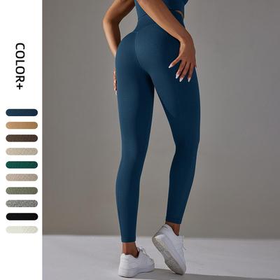 High-Waisted Tummy-Control Yoga Pants for Women's Outdoor Running & Fitness