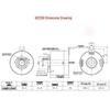 6-12 Circuit High-Speed Conductive Slip Ring, 360-Degree Rotary, 10A, Through-Bore Design