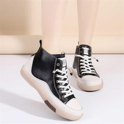 Mode High-Top Anti-Rutsch Absätze Damen Luxus Dicke Sohle Schuhe Für Frauen Blau Stiefel Sneakers Sport Sneskers 2025neu High Tech