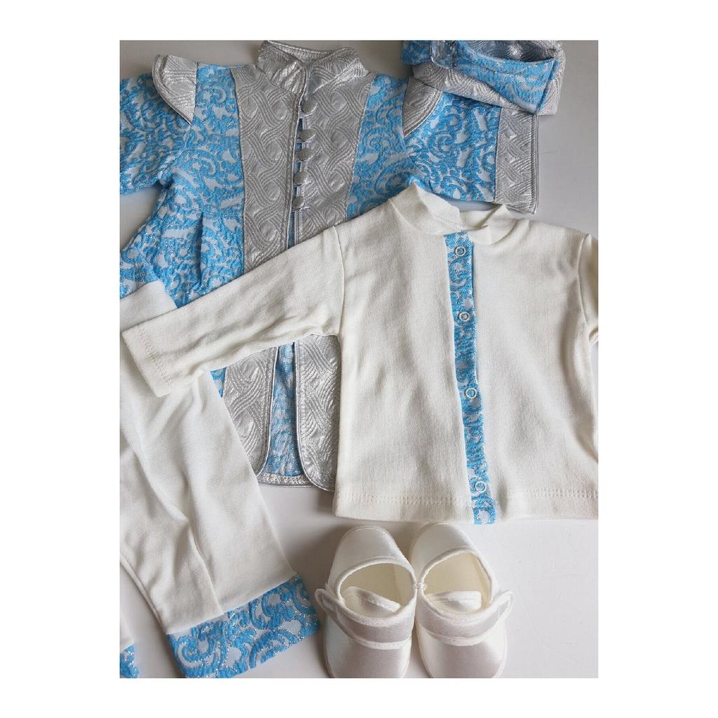 ( With Booties ) 0 6 Months And 1 Year Old Circumcision Mevlt Outfit, Circumcision Mevlt Dress ehzade Baby Gift