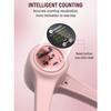 Thigh Trainer,Pelvic Floor Exercise Devices with Display Counter,Inner Thigh Exerciser Workout Equipment for Women,Pink