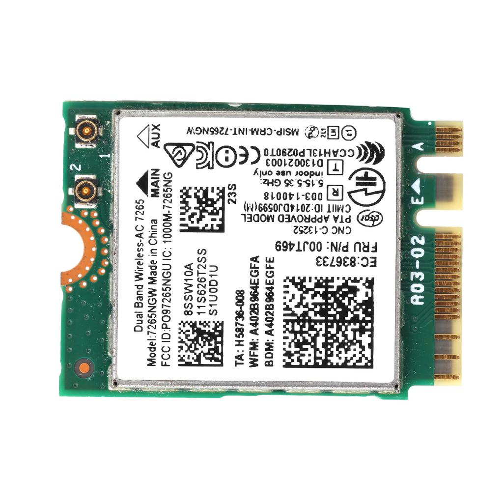 Wireless Network Card DualBand Bluetooth Wifi Module for Lenovo ThinkPad X250 T450 T550