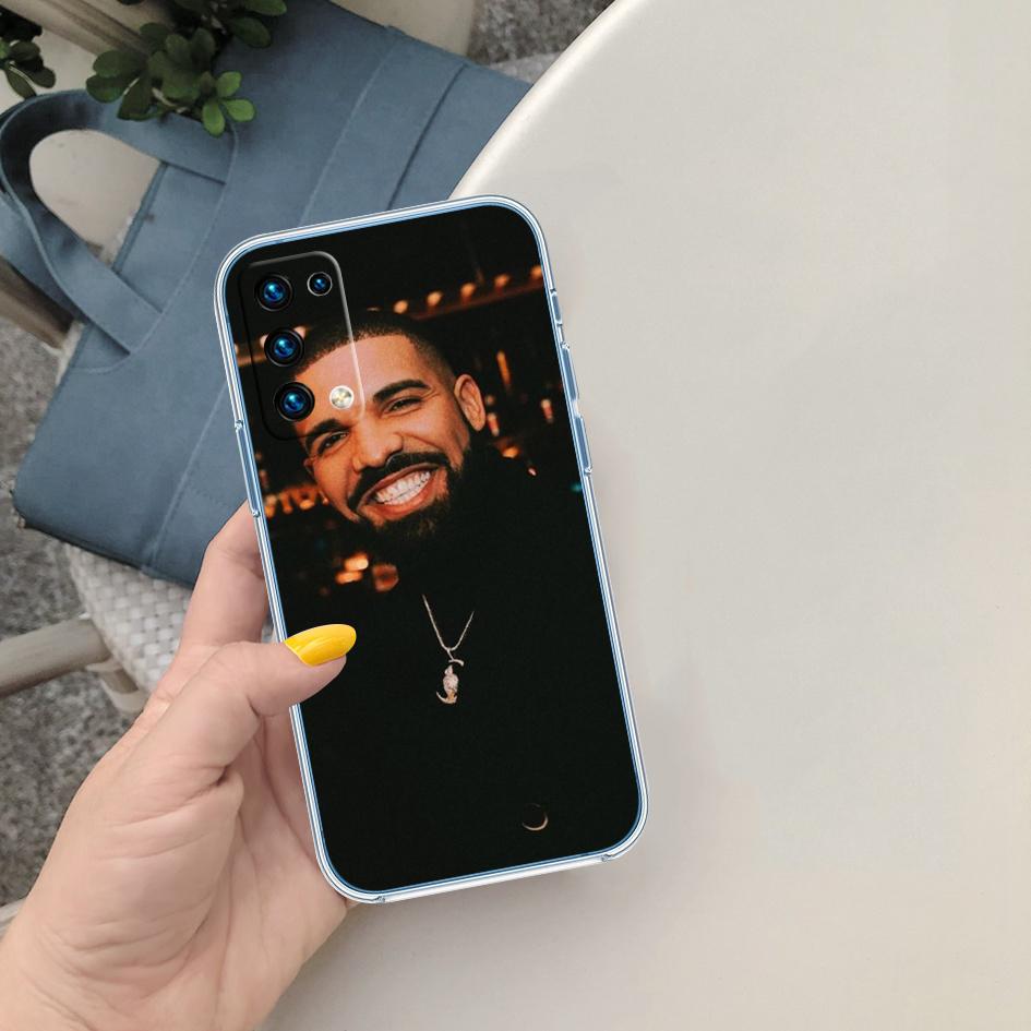 Drake Transparent Phone Case for Samsung Galaxy A04 A04S A14 A23 A34 A54 M23 M33 M52 M53