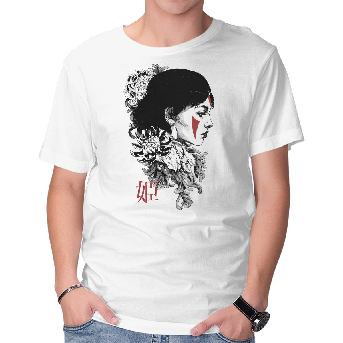 Unisex Crew Neck T-Shirt Princess Graphic Short Sleeve Casual Tee XS