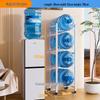 Milin 4-Tier Carbon Steel Water Bottle Storage Rack