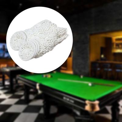 6 Pieces Billiard Pool Table Pockets Netting Set Sports Replacement Accessories Game Room