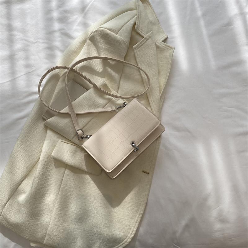 Trendy Retro Chic Small Square Bag 2023 Summer Stylish Shoulder Bag Casual Crossbody For Women