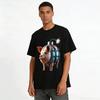 Funny Pig Head Bomb Graphic Casual Short Sleeve T-Shirt Pure cotton T-shirt