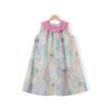 Montagut Girls' Sweet Korean Floral Vest Summer Dress