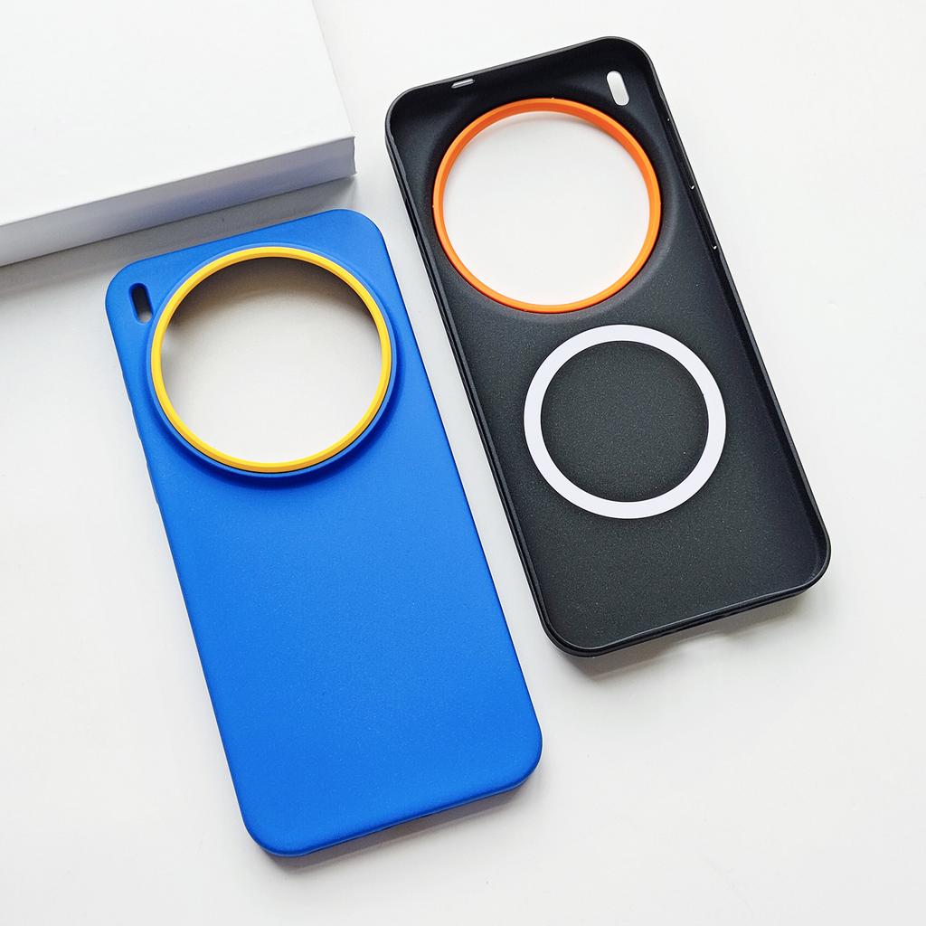 For Vivo X300 X300 Pro and Vivo X300s X300 Ultra Case Matte Rock Sand Leather Magnetic Stain-resistant Shockproof Cover