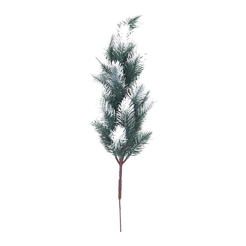 Artificial Norfolk Pine Branch UV-Resistant Faux Greenery Plants Stem Fake Pine Needle Pick Xmas Party Home Decoration