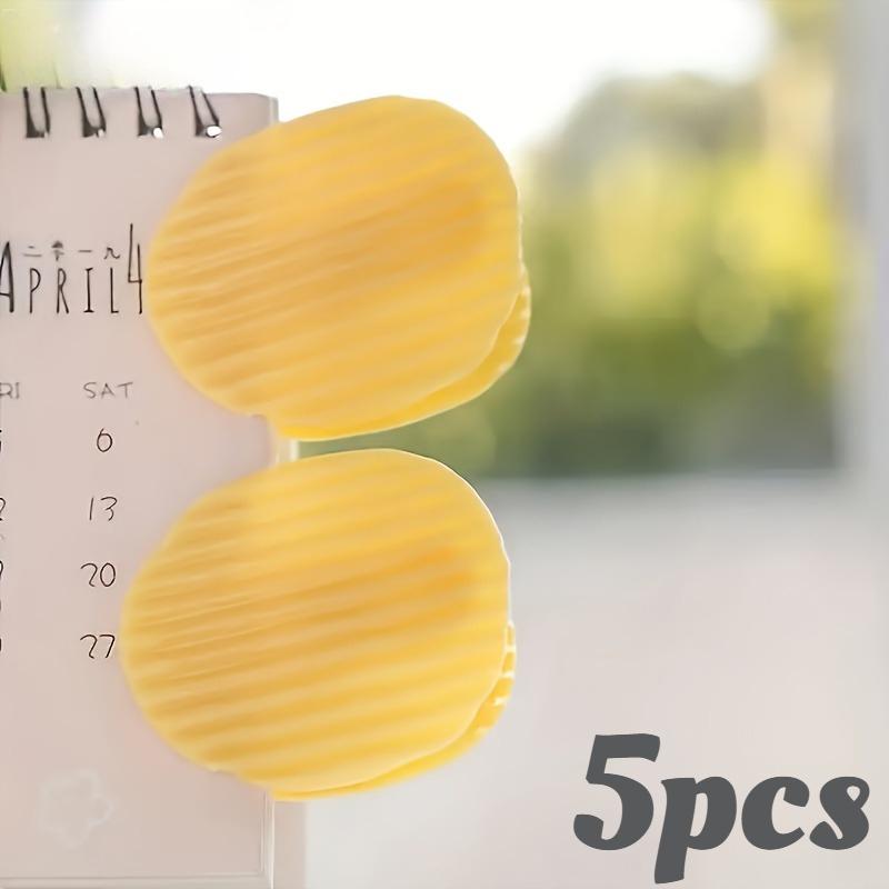 

5pcs Food Bag Sealing Clips Set, Potato Design for Snacks Chips File, Kitchen & Office Storage Clips Creative Snack Bag Clips
