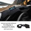 Flannel Car Dashboard Cover For Mazda 3 Axela 2019-2025 Dash Mat Board Pad Carpet Dashmat Anti-UV Mats Auto Interior Accessories