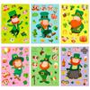 6 Sheets Per Pack Self-Created St. Patrick'S Day Self-Diy Cute Wind Parent-Child Interaction Baby Puzzle Change