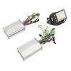24V 36V 48V 500W 25A Electric Bicycle Controller Kit Dual Drive Speed Control with Clear LCD Screen