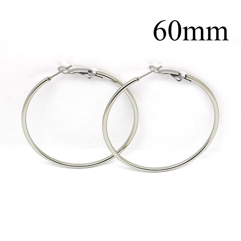 Minimalist, Individualistic, Exaggerated Large Circle Earrings, Women'S Fashionable Large Circle Earrings With Temperament