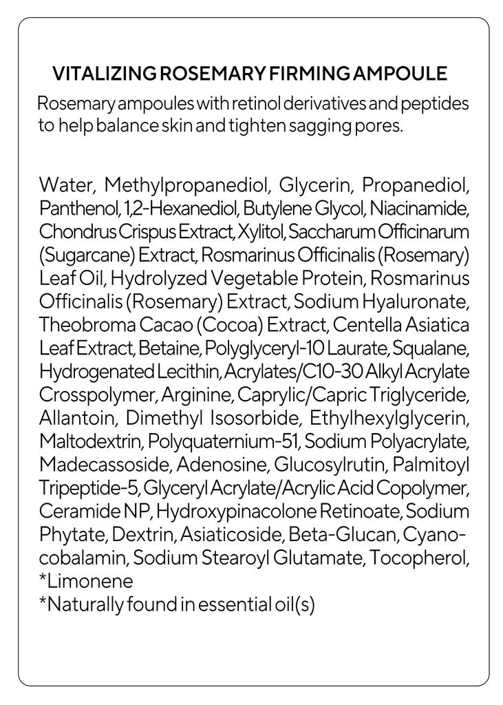 Rosemary Elasticity Ampoule 30ml [AROMATICA]