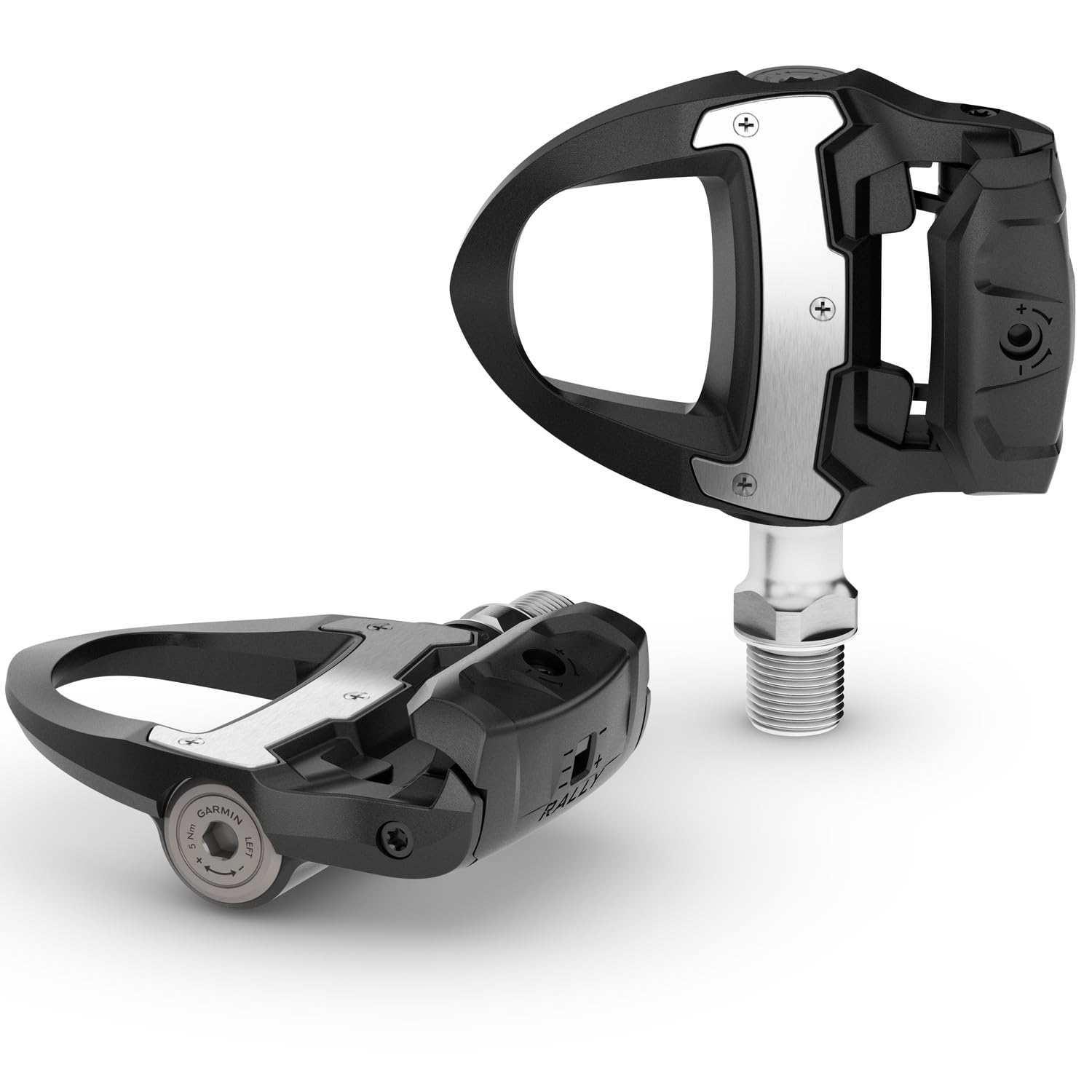 

Garmin Rally Pedal Power Single Shimano Compatible Japanese 110/210, RS110, Meter, Sensor, SPD-SL [Official Product] чёрный