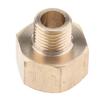 Leak proof Hose Adapter Golden 3cm 1.18inch For Pressure Brass Connector